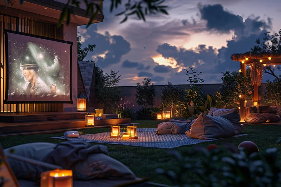 affordable outdoor projectors
